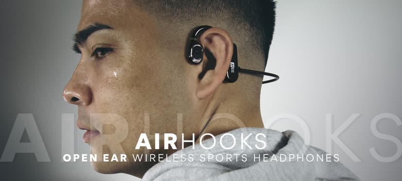 Mee Audio AirHooks Open Ear Hörlurar Stereo Svart