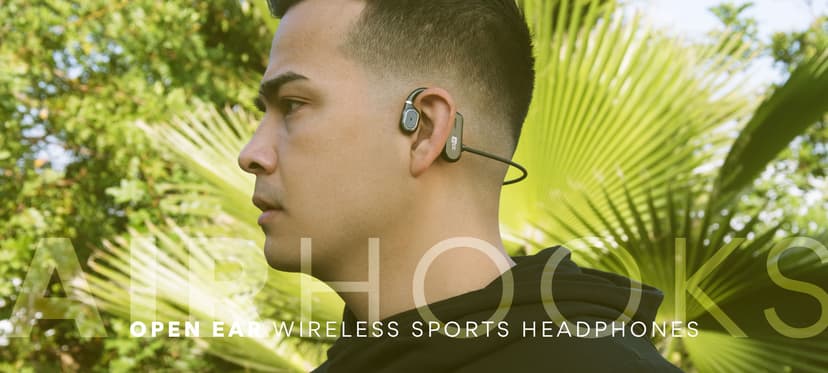Mee Audio AirHooks Open Ear Hörlurar Stereo Svart
