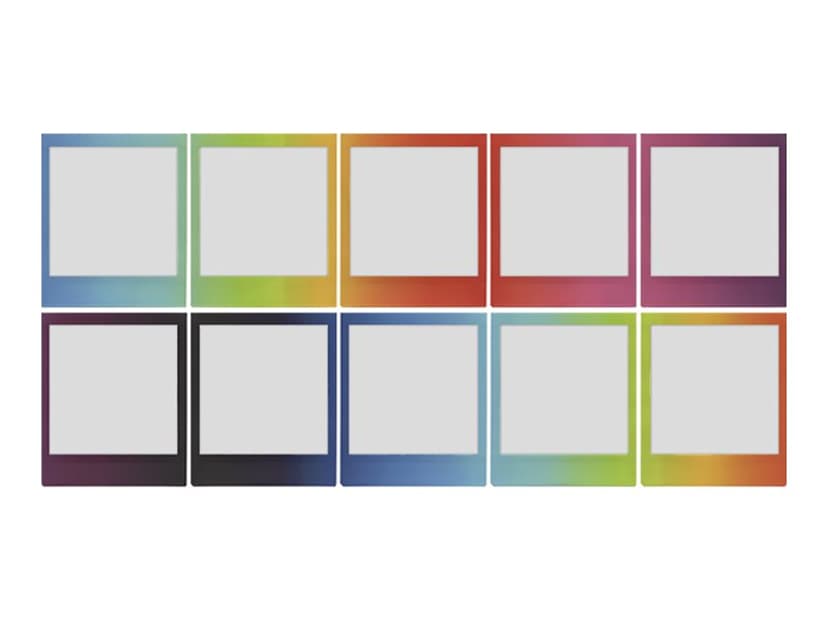 Instax Instax Square Film Rainbow 10 Pack