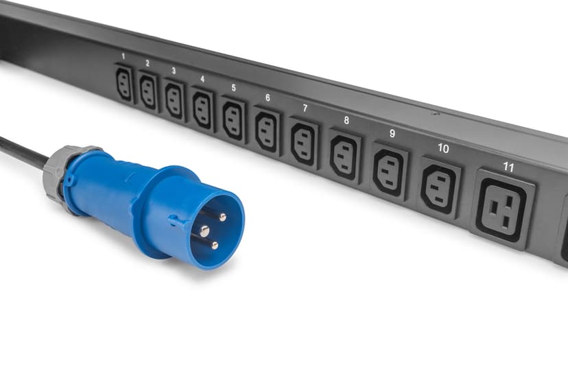 Digitus Smart PDU Input Monitored In 1x16 A Out 20xC13/4xC19