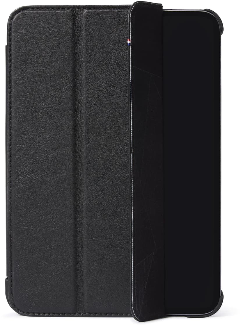Decoded Leather Slim Cover iPad Mini (6th gen) Musta