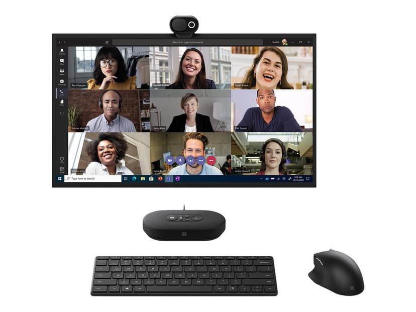 Microsoft Modern Webcam for Business USB Verkkokamera Musta