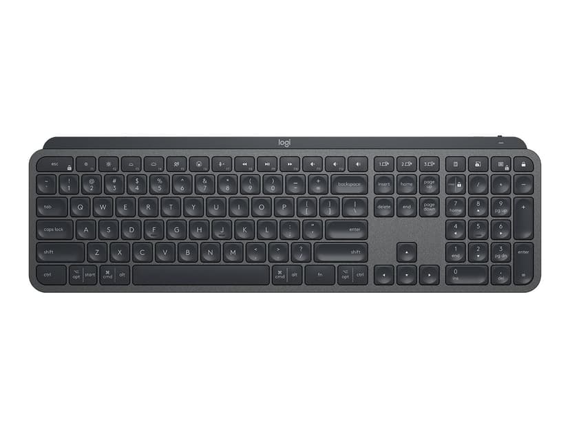 Logitech MX Keys Combo Gen 2 For Business Logi Bolt Nordiska länderna Sats med tangentbord och mus