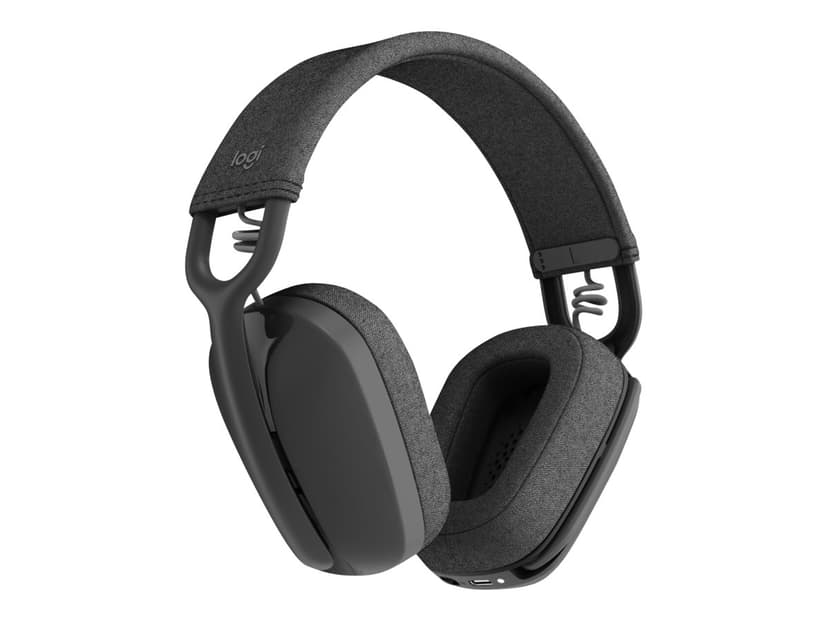 Logitech Zone Vibe 125 Hodesett USB-A via Bluetooth-adapter Stereo Svart