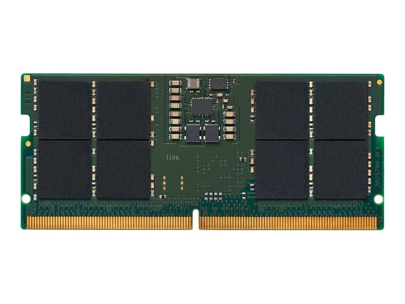 Kingston ValueRAM 16GB 4800MHz CL40 DDR5 SDRAM 262-nastainen SO-DIMM