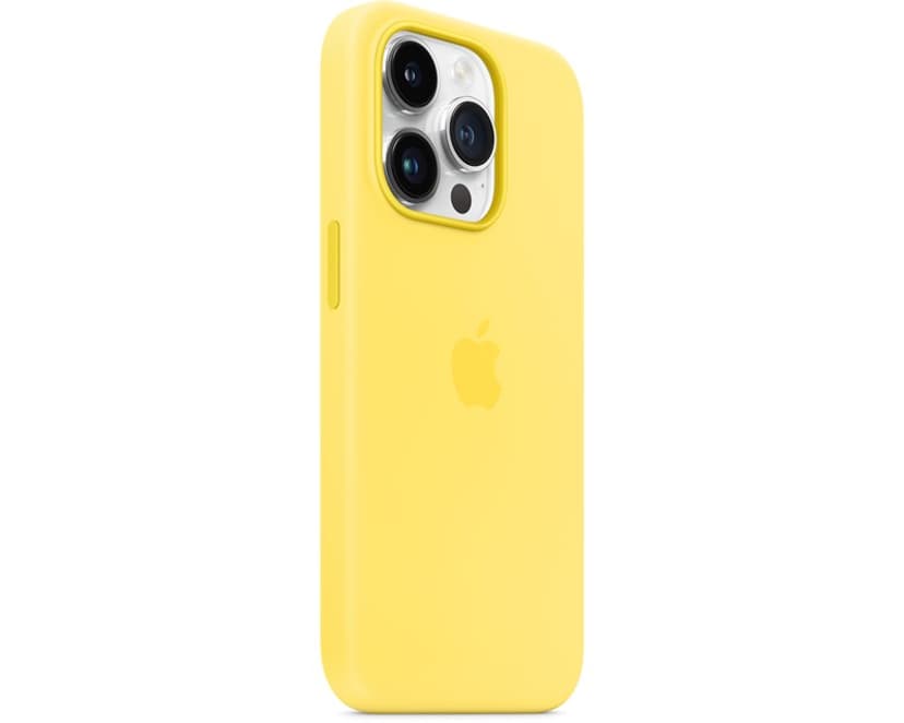 Apple Silicone Case With Magsafe iPhone 14 Pro Canary yellow