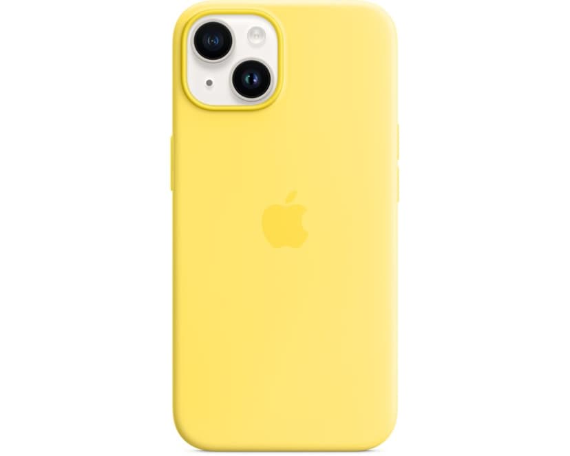 Apple Silicone Case With Magsafe iPhone 14 Kanarialinnun keltainen