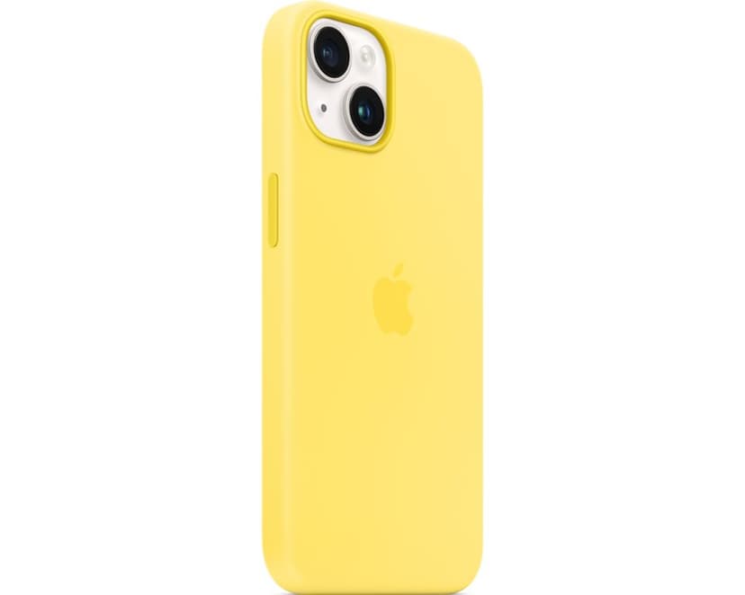 Apple Silicone Case With Magsafe iPhone 14 Kanarialinnun keltainen