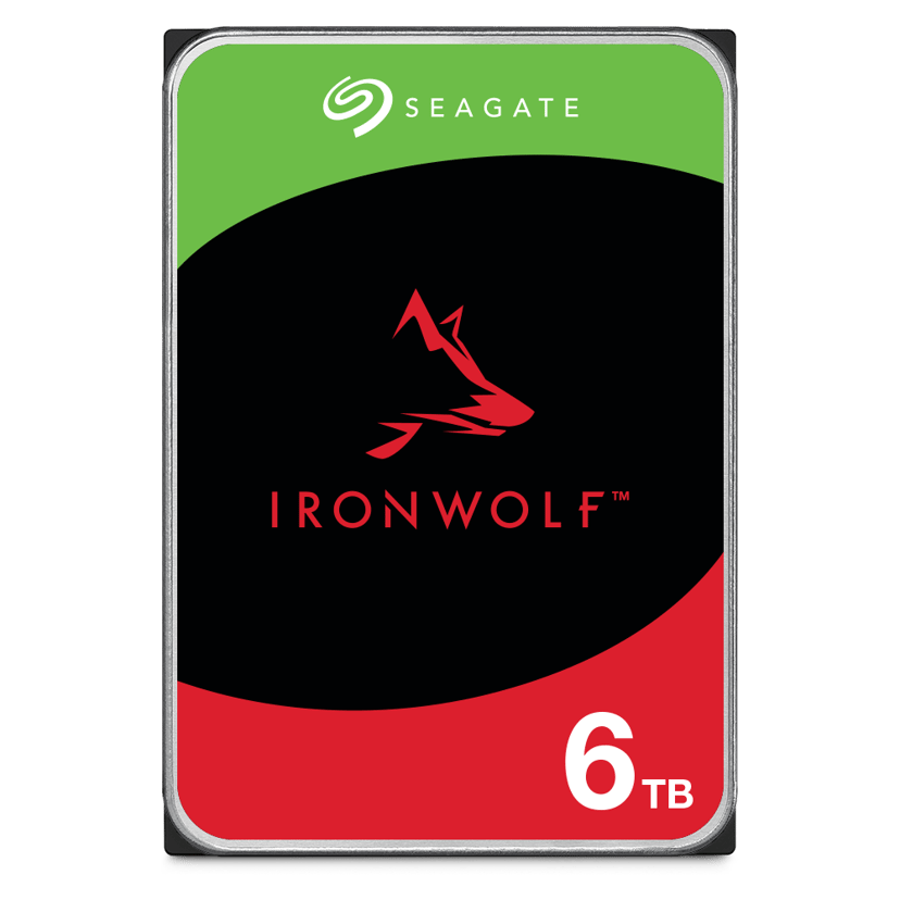 Seagate IronWolf 3.5" 5400r/min Serial ATA III 6000GB HDD