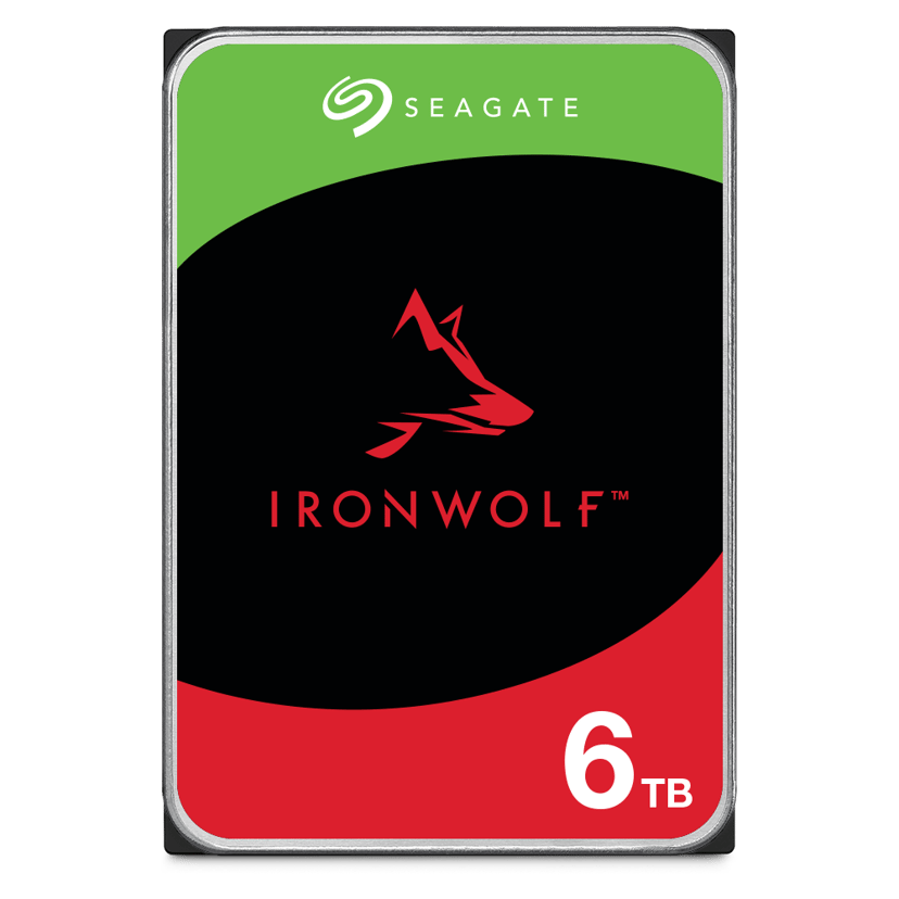 Seagate IronWolf 6Tt 3.5" 5400kierrosta/min Serial ATA-600