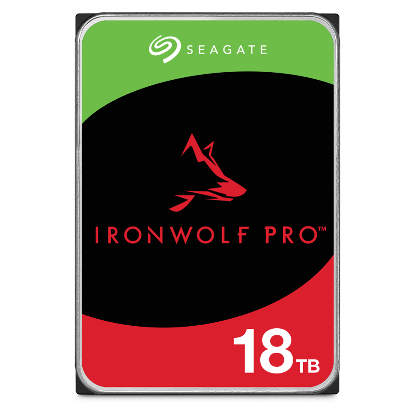 Seagate Ironwolf Pro 3.5" 7200r/min Serial ATA III 18000GB HDD