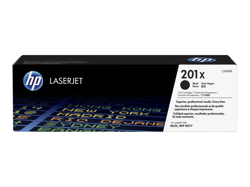 HP Värikasetti Musta 201X 2.8K - CF400X