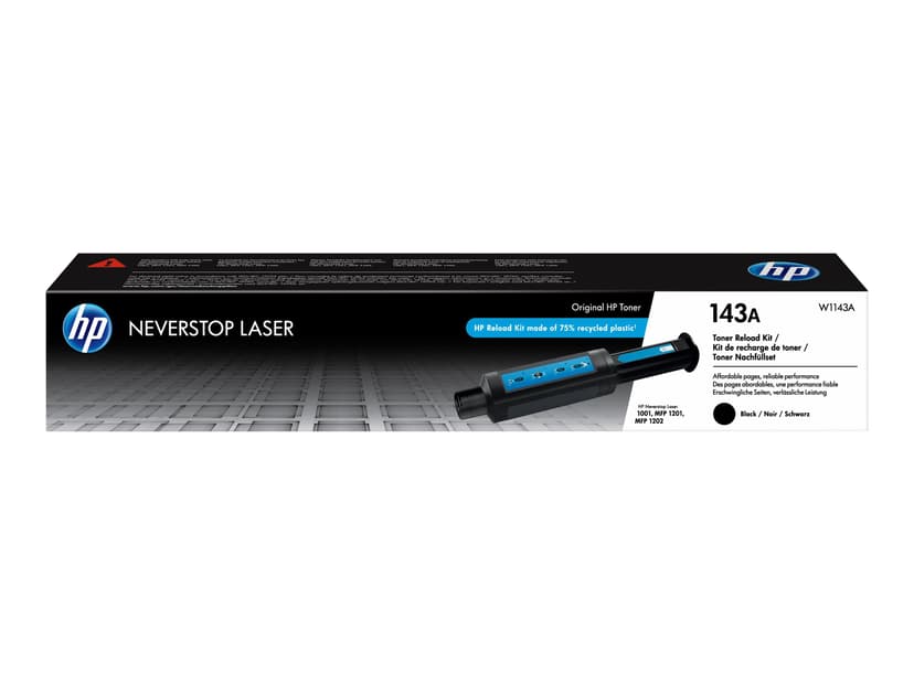 HP Toner Svart Reload 143A 2.5K - Neverstop