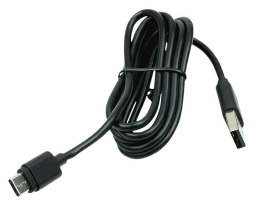 Datalogic Cable USB-C PVCW Straight 2m Black 2m 24 pin USB-C Uros 24 pin USB-C Uros