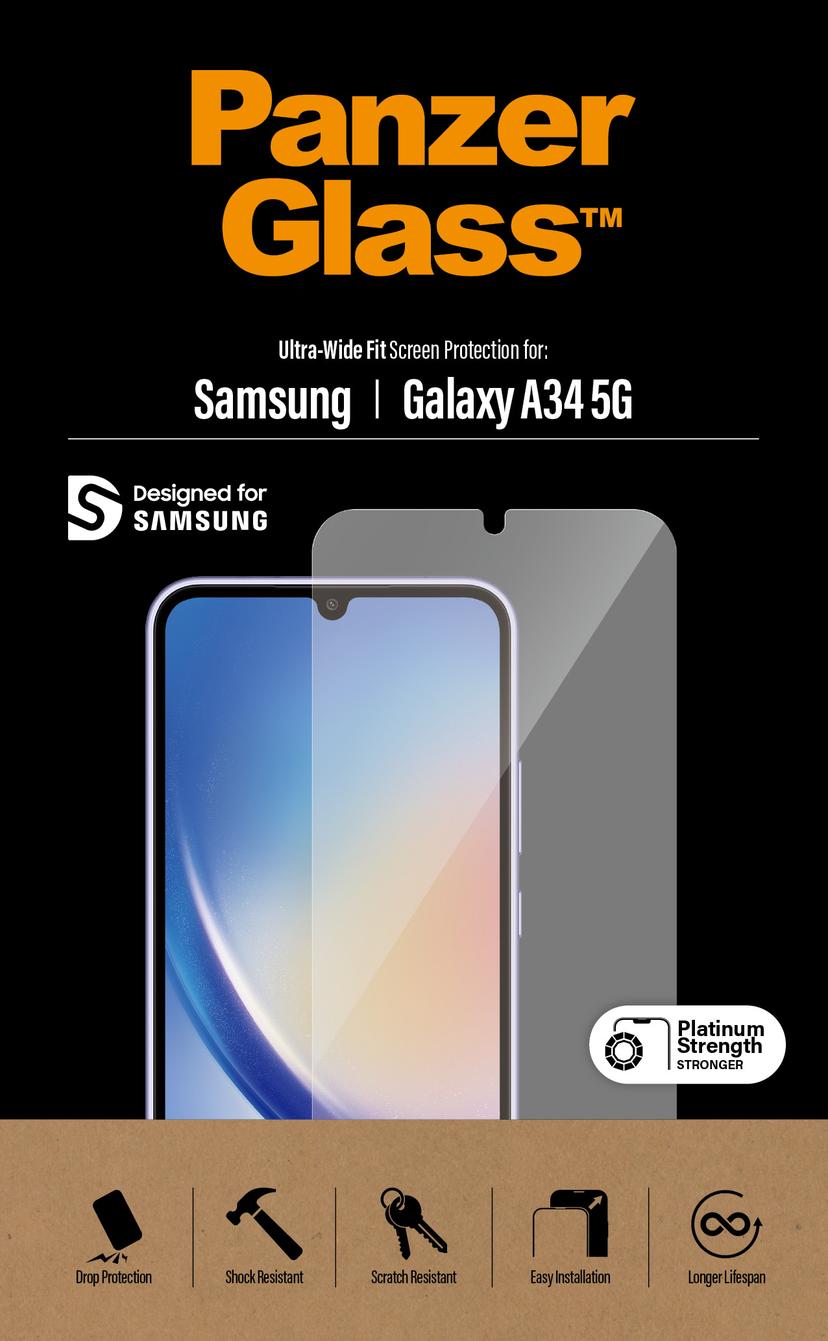 Panzerglass Ultra-Wide Fit Samsung - Galaxy A34 5G
