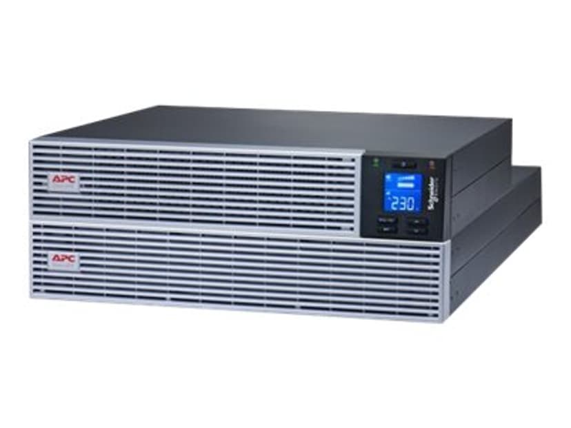 APC APC SRVL1KRILRK UPS-virtalähde Taajuuden kaksoismuunnos (verkossa) 1 kVA 900 W 6 AC-pistorasia(a)
