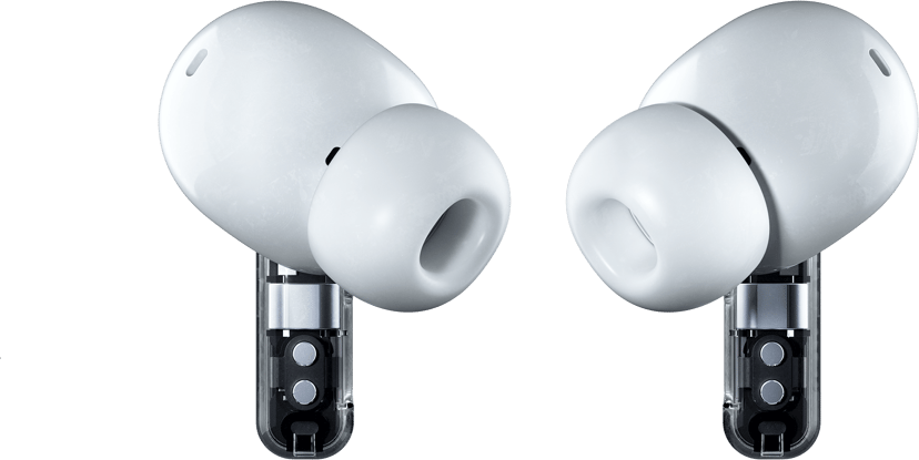 Nothing Ear (2) True wireless-hodetelefoner Stereo Hvit