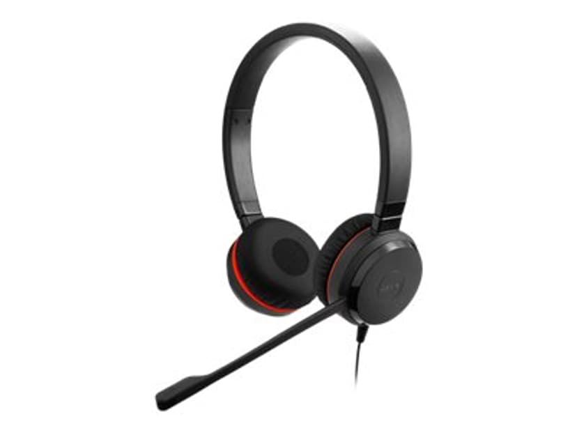 Jabra Evolve 30 II MS 3.5 only Kuuloke + mikrofoni 3,5 mm jakkiliitin Stereo Musta