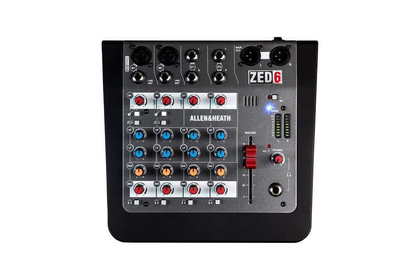Allen & Heath Zed-6 Compact 6 Input Analogue Mixer