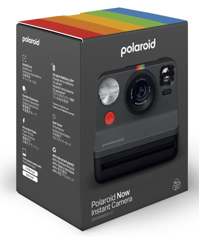 Polaroid Now Gen2 Instant Camera - (Löytötuote luokka 2)