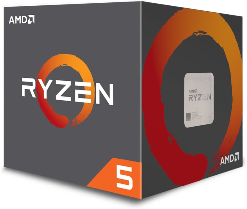 AMD Ryzen 5 2600 W Stealth 3.4GHz Socket AM4 Suoritin