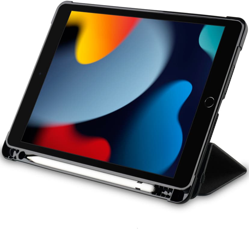 Otterbox React Folio iPad 10.2" 7th gen, iPad 10.2" 8th gen, iPad 10.2" 9th gen Musta