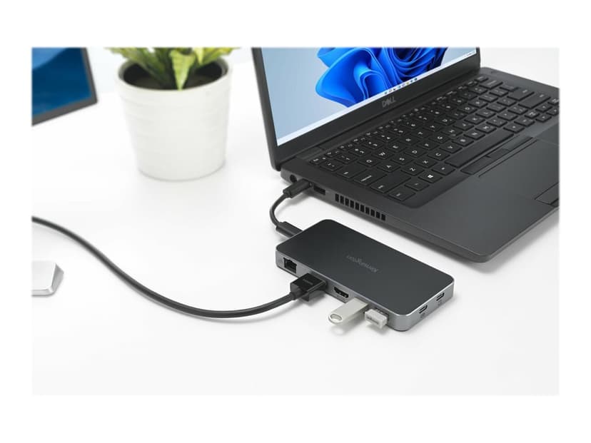 Kensington UH1460P USB-C 5Gbps Dual 4K Driverless Mobile Dock USB 3.2 Gen 1 (3.1 Gen 1) Type-C