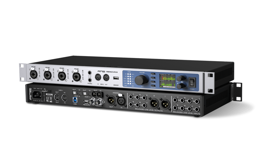 RME Fireface Ufx Iii 188 Channel 24/192 USB 3 Interface