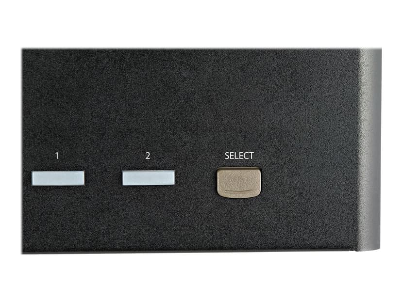 Startech 2-Port Quad Monitor DisplayPort KVM Switch