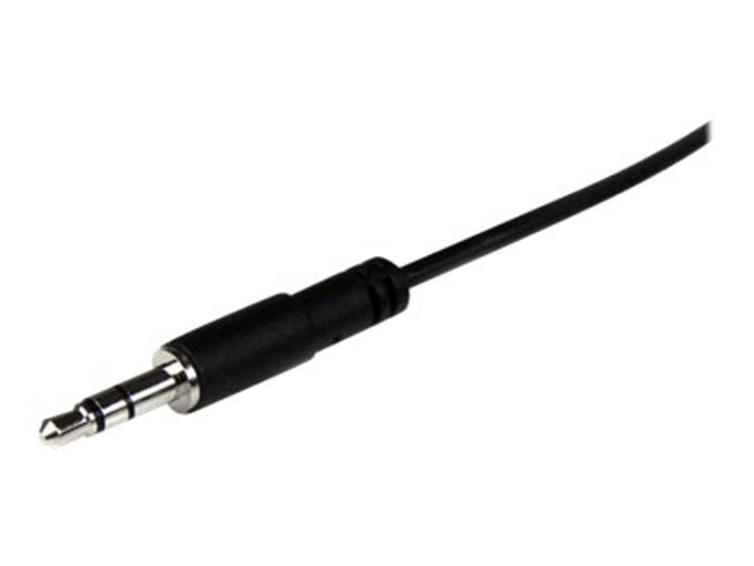 Startech .com 1m Slim 3.5mm Stereo Extension Audio Cable 1m Mini-phone stereo 3.5 mm Uros Mini-phone stereo 3.5 mm Naaras