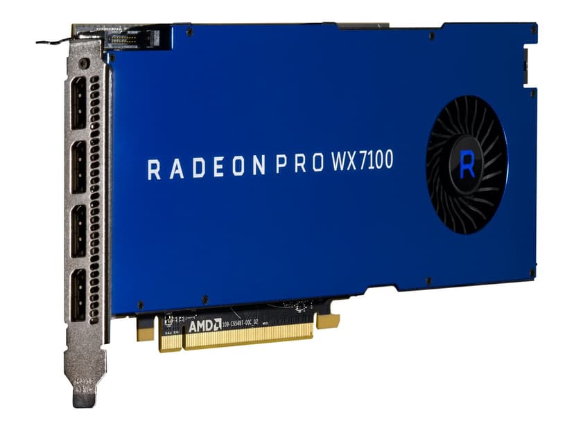 AMD Radeon PRO WX 7100 8GB Näytönohjain