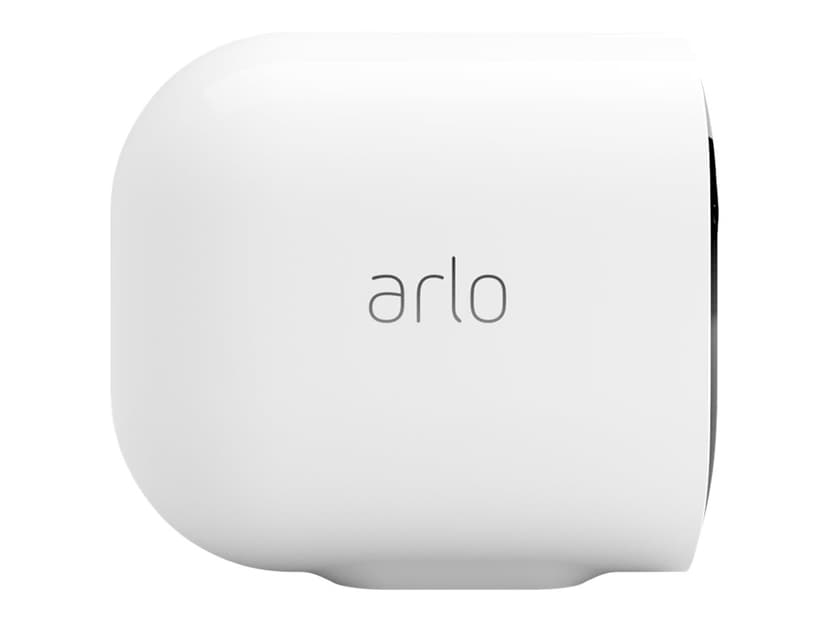 Arlo Pro 5 Wire-Free Spotlight Camera White 4-Pack + Solcellsladdare 3-Pack