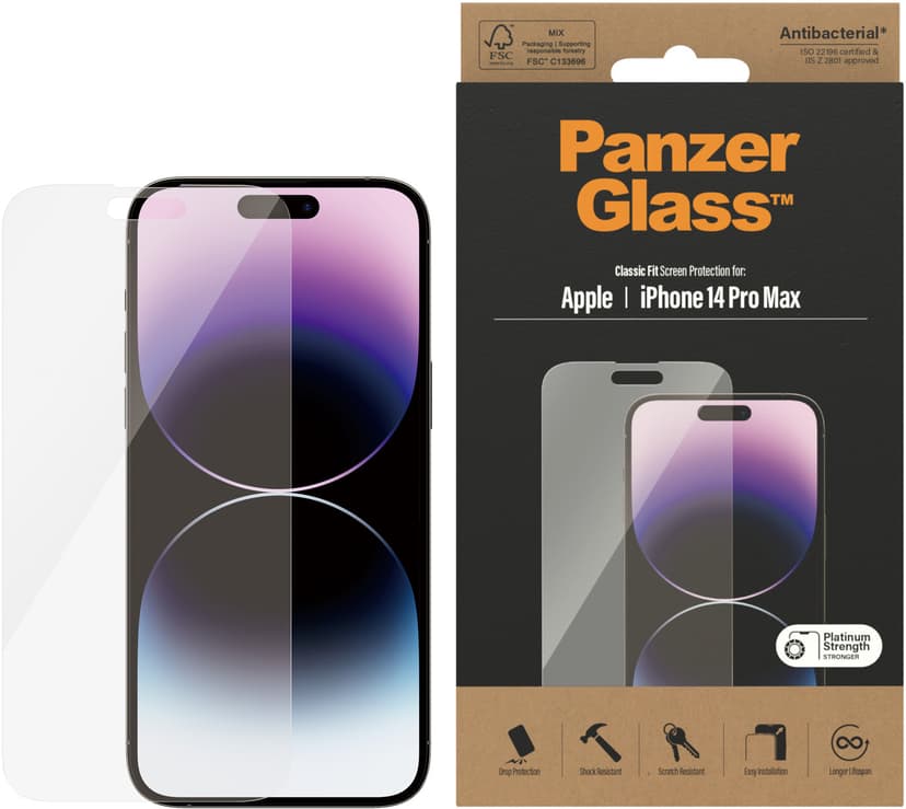 Panzerglass Classic Fit iPhone 14 Pro Max