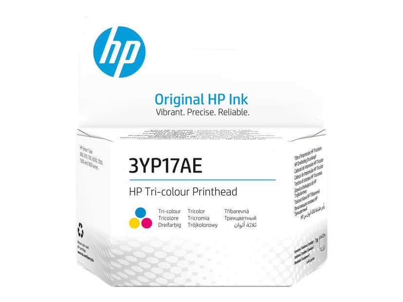 HP Printhead Tri-Color (C/M/Y) - Smart Tank 670/675