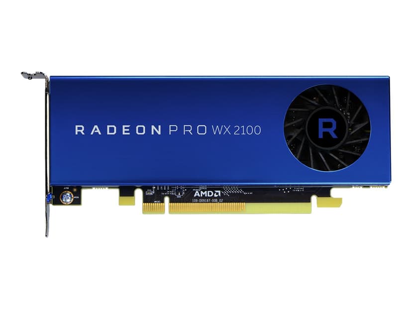 AMD Radeon Pro WX 2100 2GB PCI Express 3.0 x16 Näytönohjain