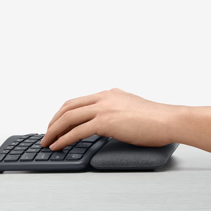 Logitech Ergo K860 Trådløs Pan Nordic Tastatur