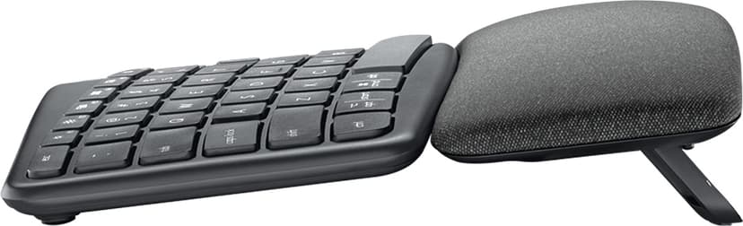 Logitech Ergo K860 Trådløs Pan Nordic Svart Tastatur