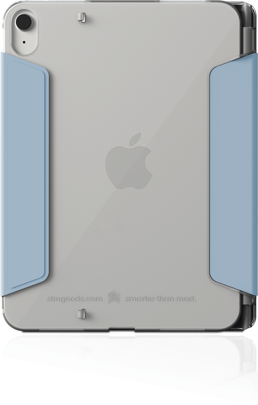 STM Studio iPad 10.9" 10th gen Läpinäkyvä, Sininen