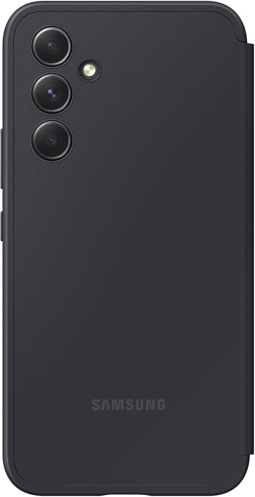 Samsung Smart View Wallet Case Galaxy A54 Musta