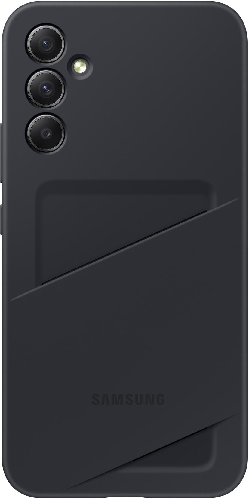 Samsung Card Slot Case Samsung Galaxy A34 5G Musta