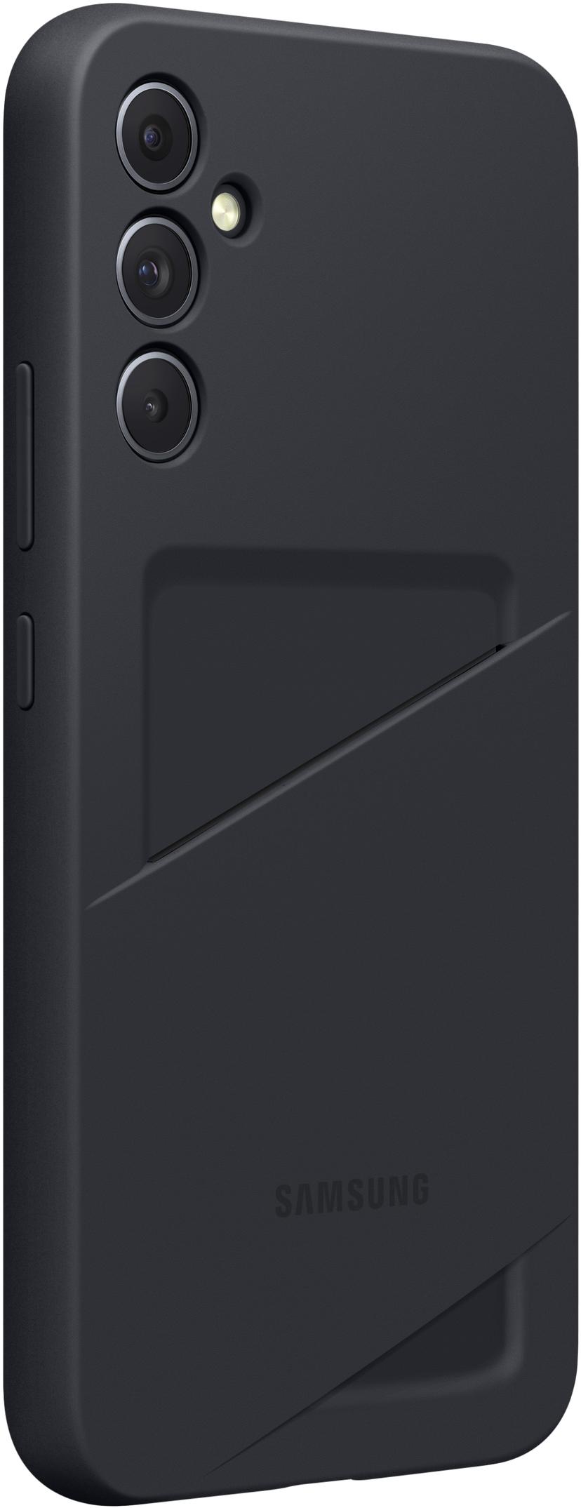Samsung Card Slot Case Galaxy A34 Musta