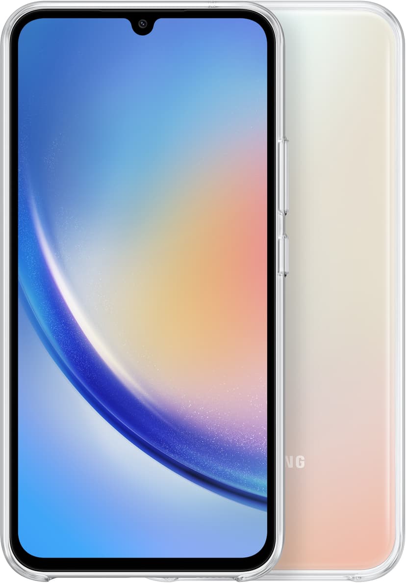 Samsung Clear Case Galaxy A34 Läpinäkyvä