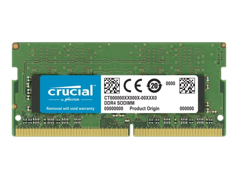 Crucial DDR4 32GB 2666MHz CL19 DDR4 SDRAM SO-DIMM 260-pin