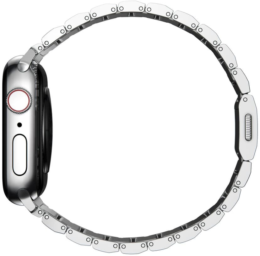 Nomad Apple Watch Steel Band 45mm/44mm/42mm Silver