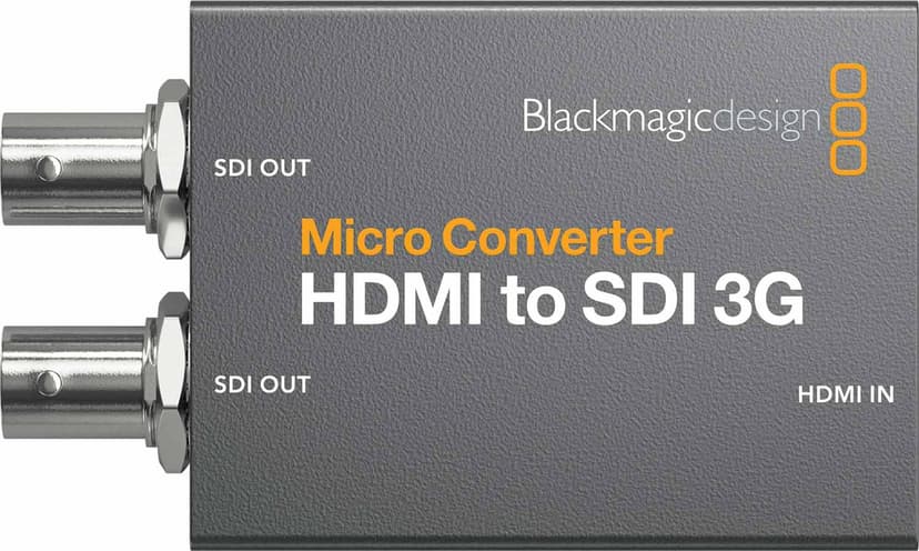 Blackmagic Design Blackmagic Design CONVCMIC/HS03G videomuunnin Passiivinen videomuunnin 1920 x 1080 pikseliä