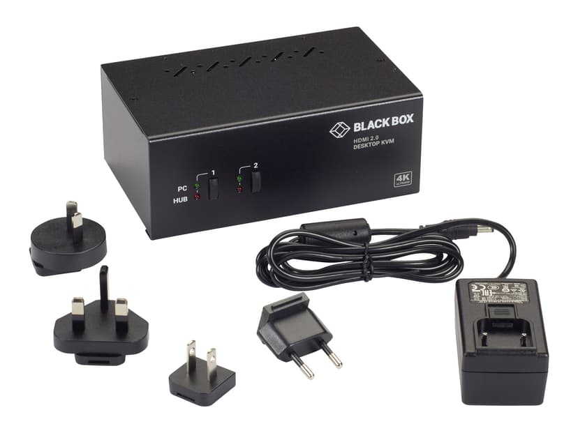 Black Box - Omkopplare för tangentbord/video/mus/ljud/USB
