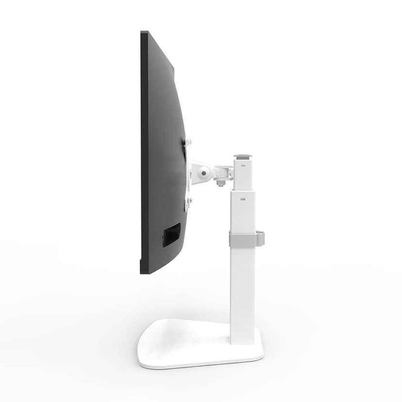 Desire2 Monitor Arm Desk Mount White