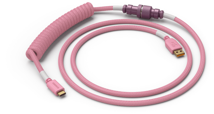 Glorious Coiled Cable - Prism Pink
