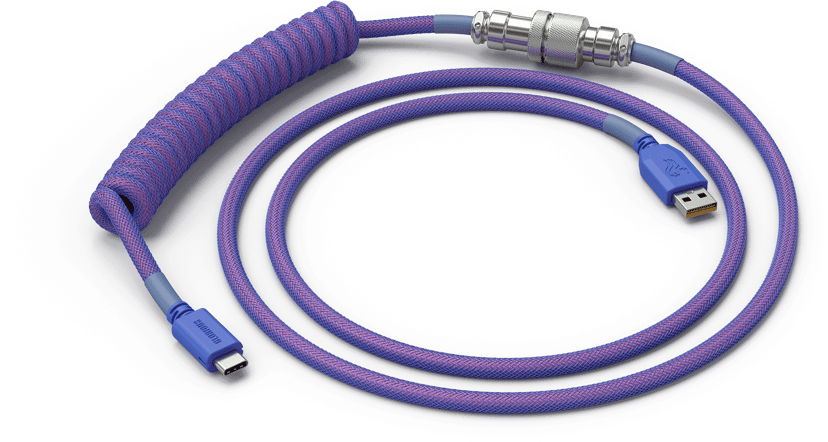 Glorious Coiled Cable - Nebula 1.37m USB-C