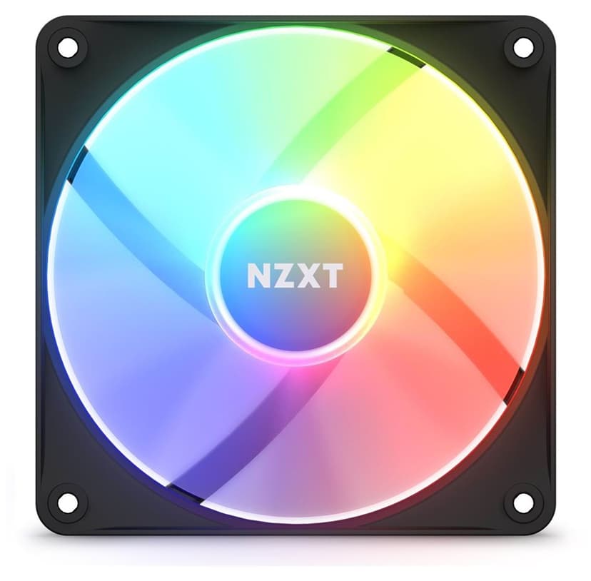 NZXT F120 RGB Core Triple Pack Tuuletin Musta